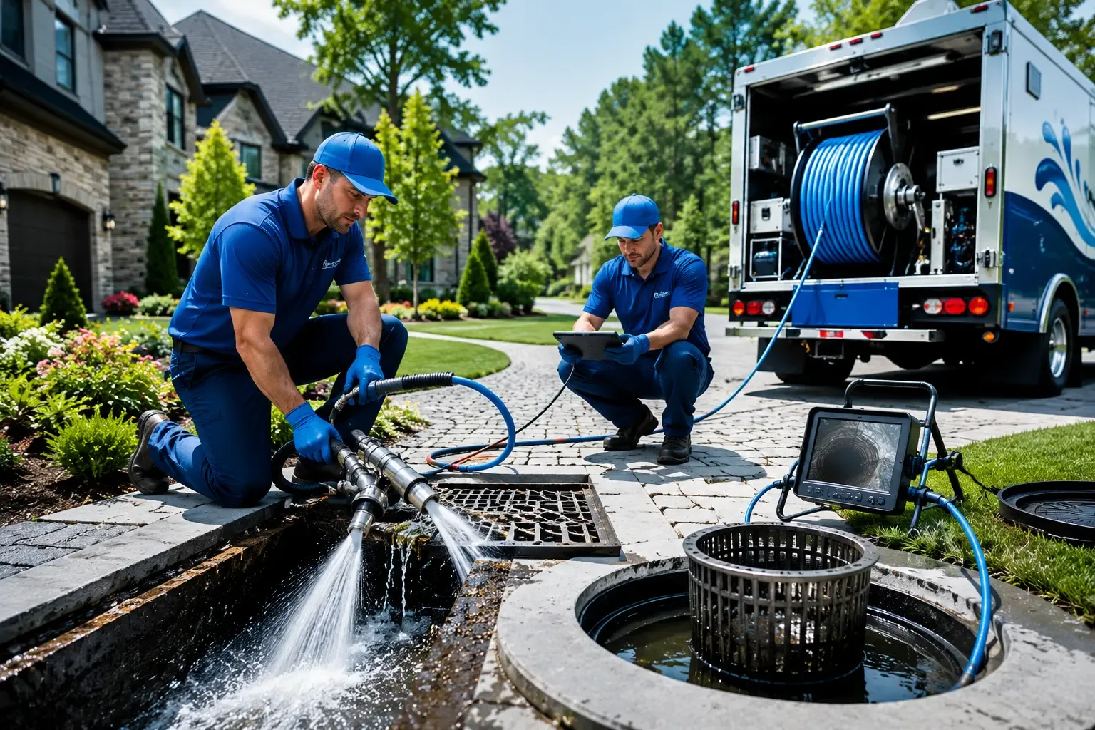 Local outdoor drain cleaning professionals in Maple Springs, NY