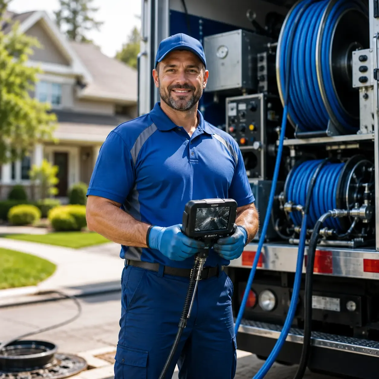 Local outdoor drain cleaning specialists in Maple Springs, NY
